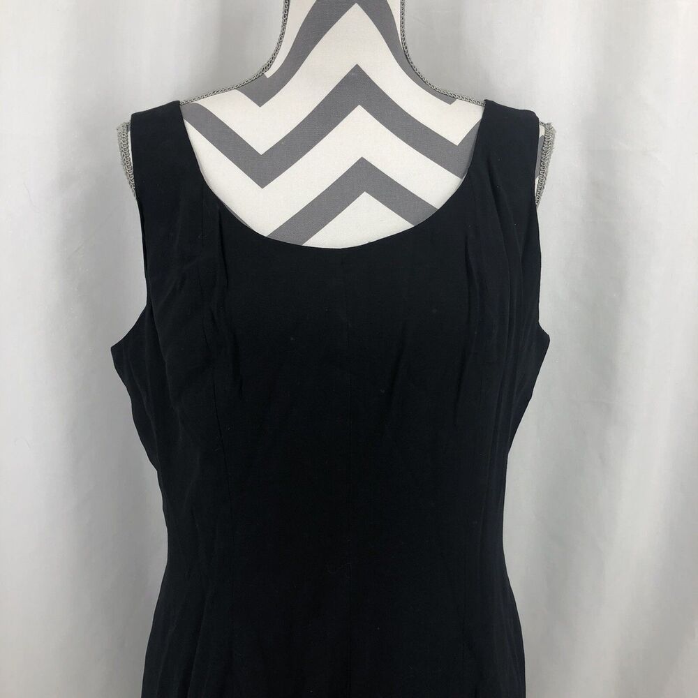 Styleworks Black Sleeveless Cutout Balloon Bottom Maxi Dress XL